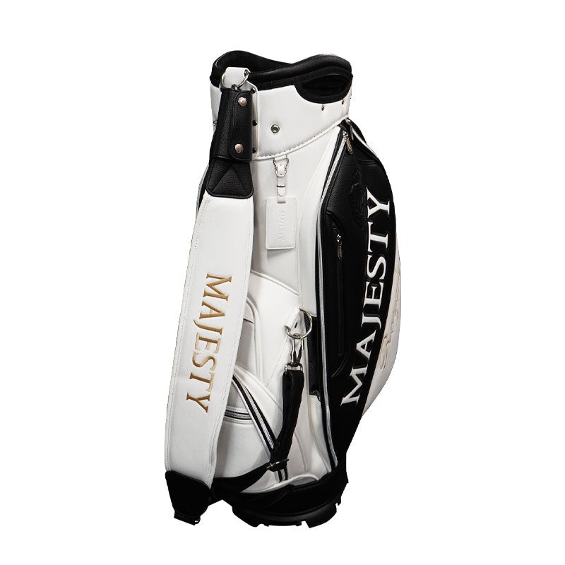 MAJESTY 9.5 Royale Tour (2025) Caddie Bag (White/Black)