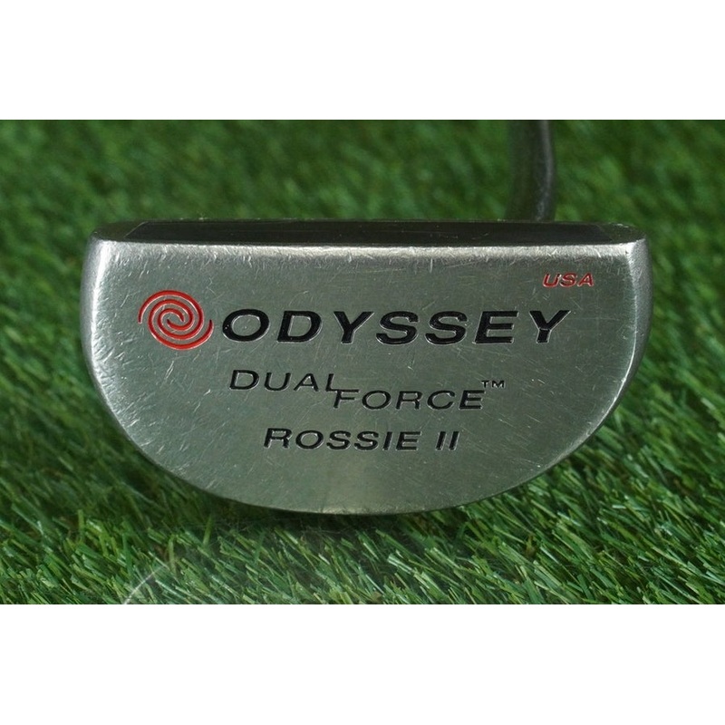 ODYSSEY DUAL FORCE ROSSIE II MID-MALLET PUTTER 35 STEEL SHAFT ROYAL GRIP RH