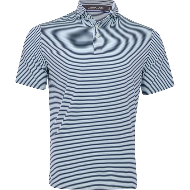 Recycled Lightweight Airflow Thin Stripe Polo