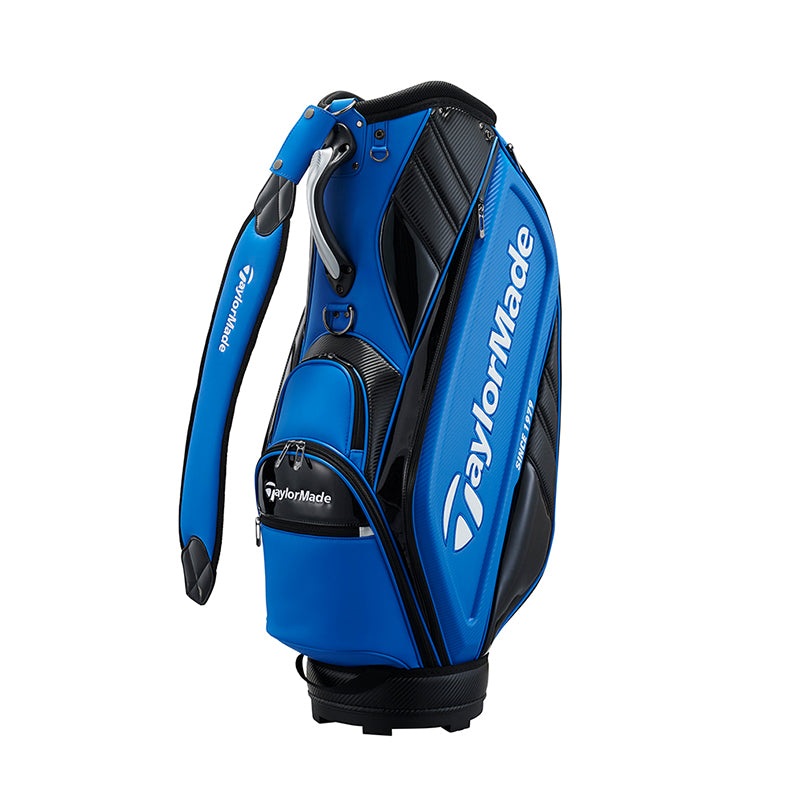 TAYLORMADE 9.5 Auth-Tech Cart Bag (Black/Red)