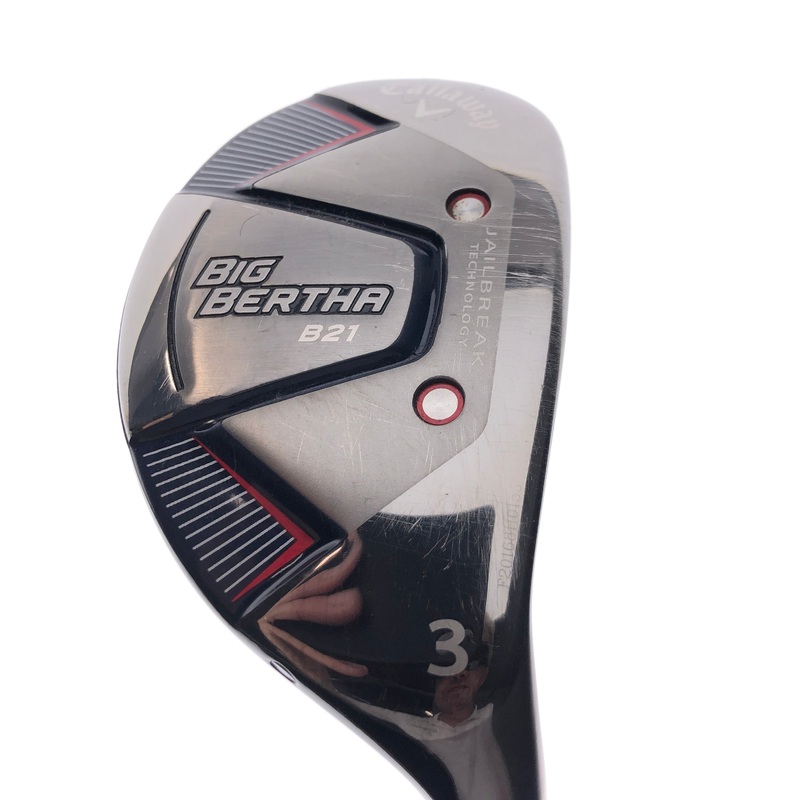 Used Callaway Big Bertha B21 3 Hybrid / 19 Degrees / Stiff Flex
