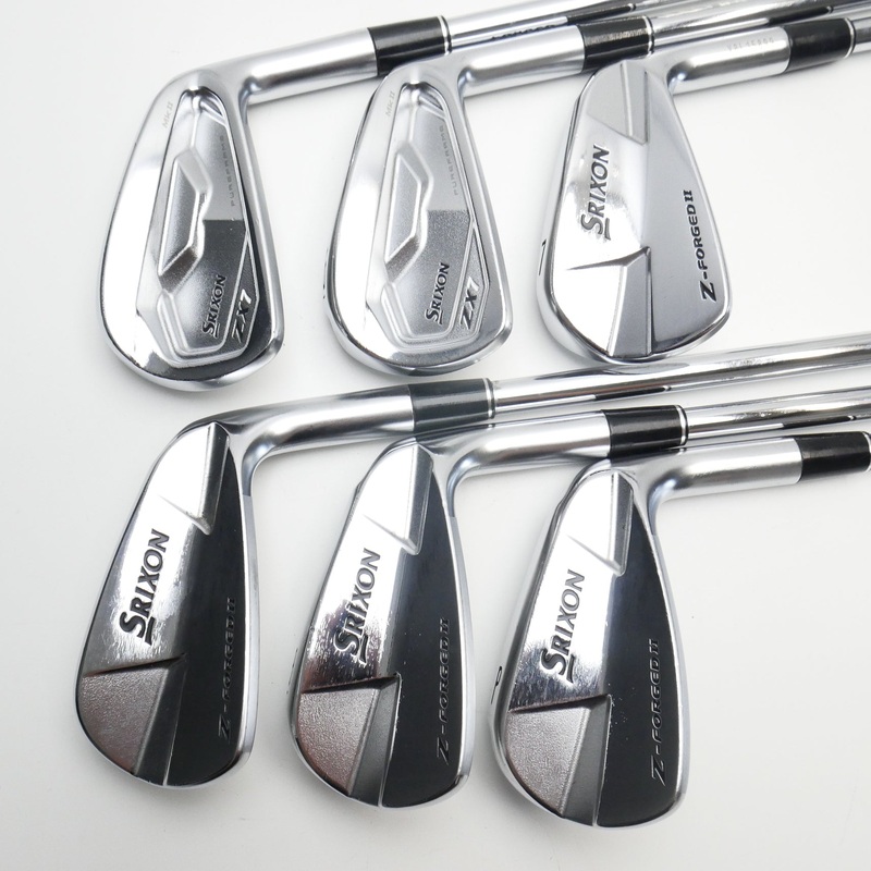 Used Srixon ZX7 MKII & Z Forged II Combo Iron Set / 5 – PW / Regular Flex