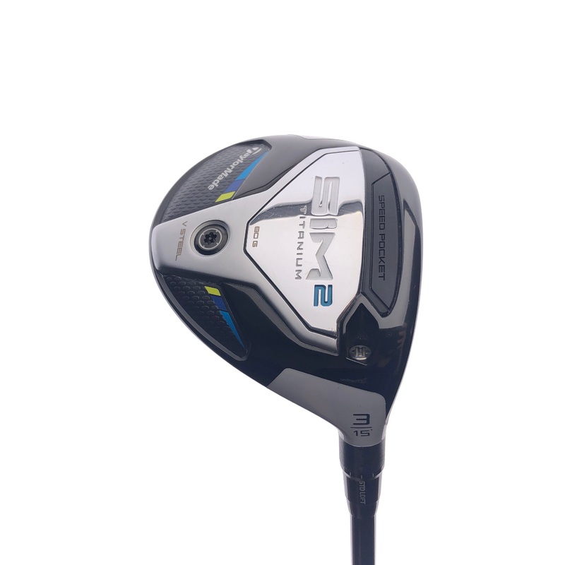 Used TaylorMade Sim2 Titanium 3 Fairway Wood / 15 Degrees / Soft Regular Flex