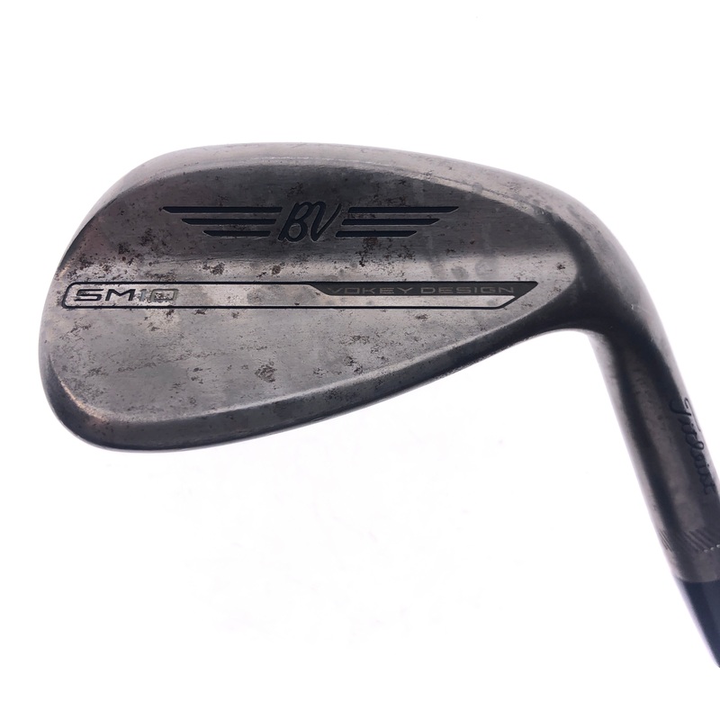 Used Titleist Vokey SM10 Raw Sand Wedge / 56.0 Degrees / Stiff Flex