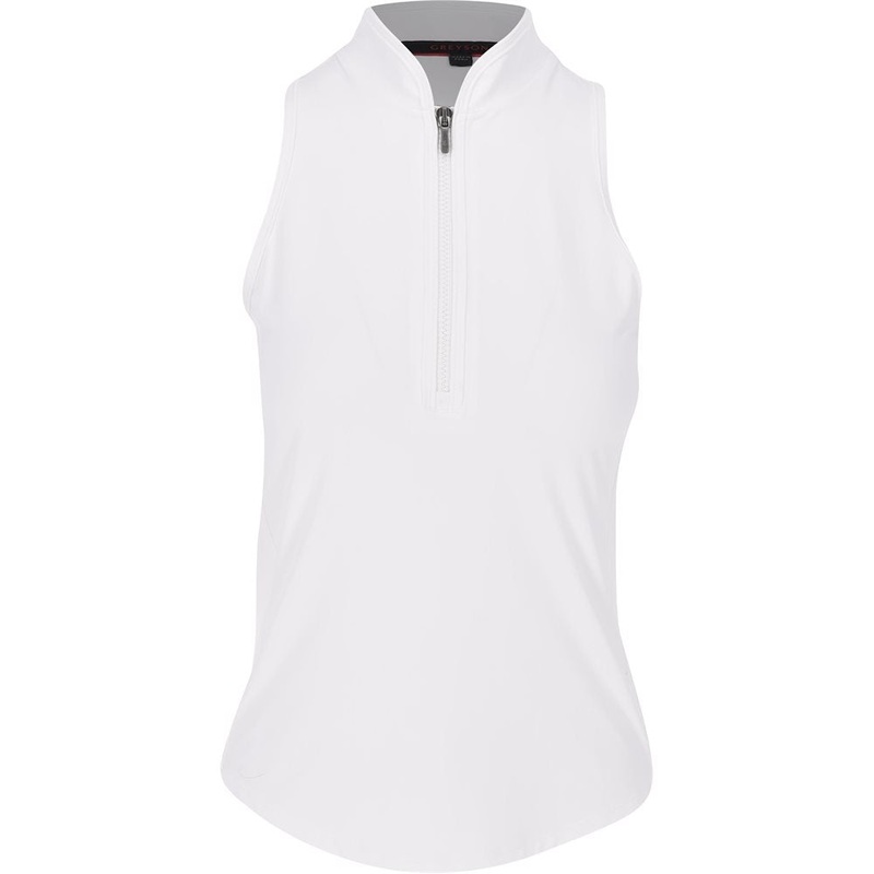 Women’s Sleeveless Vesta Mock Neck Shirt
