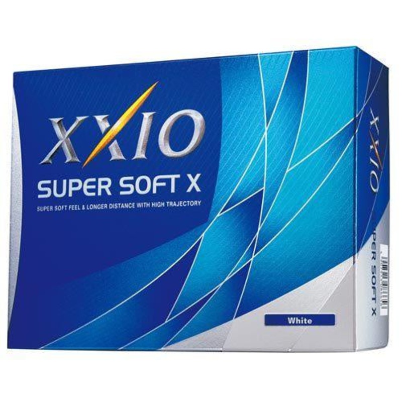 XXIO Supersoft X White Golf Balls – Dozen