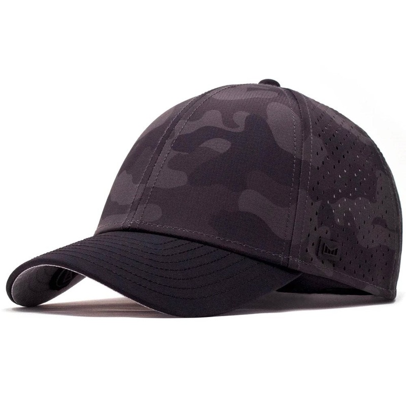 A-Game Hydro Hat|Black Camo|Navy|Olive Camo|Black|Heather Light Blue|Heather Gray|Classic|Small|X-Large