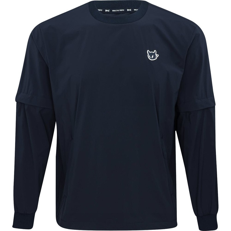 Athletic Detachable Sleeve Pullover