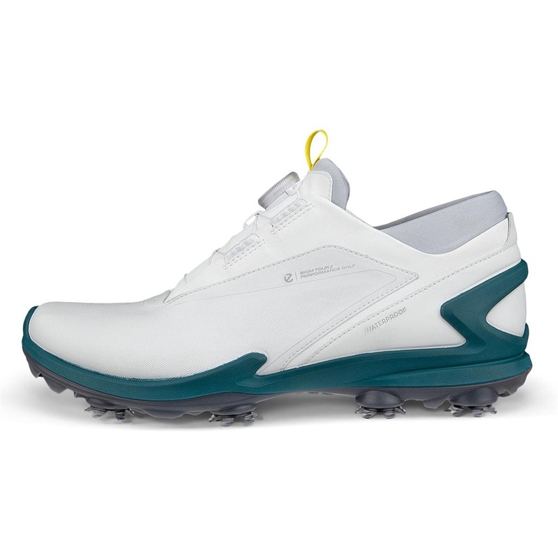 BIOM Tour BOA Golf Shoes|White|41 (U.S. Mens 7-7.5)|42 (U.S. Mens 8-8.5)|43 (U.S. Mens 9-9.5)|44 (U.S. Mens 10-10.5)|45 (U.S. Mens 11-11.5)|46 (U.S. Mens 12-12.5)|47 (U.S. Mens 13-13.5)