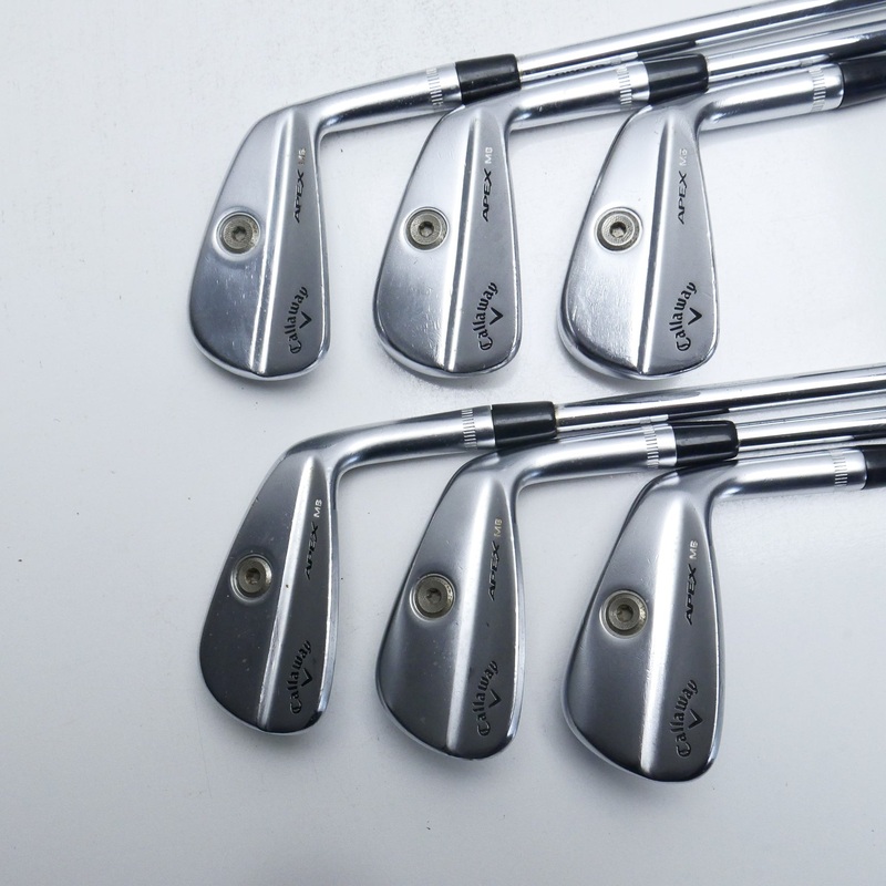 Used Callaway Apex MB 21 Iron Set / 5 – PW / Stiff Flex
