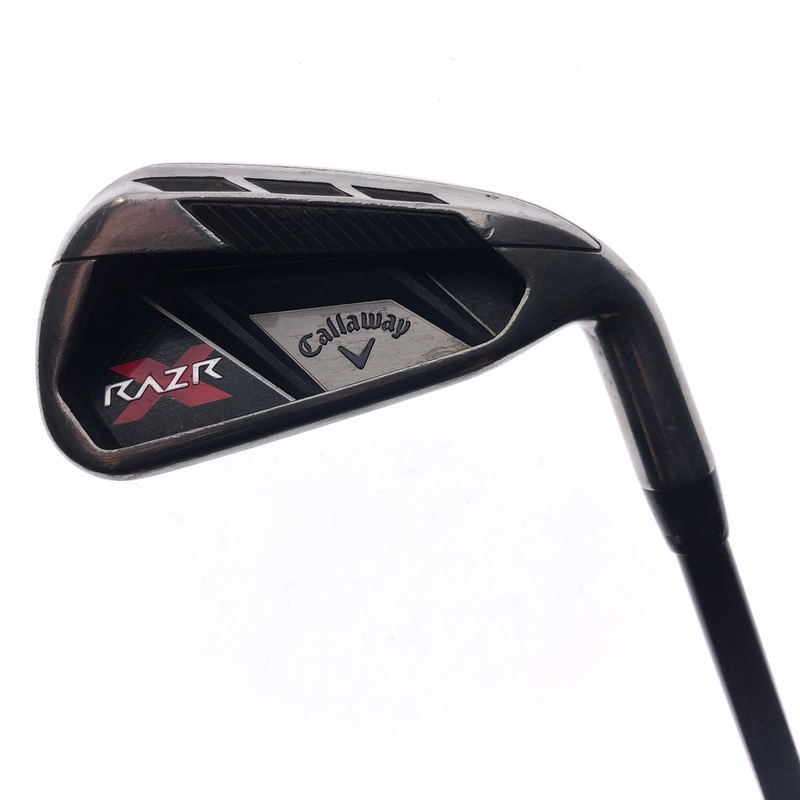 Used Callaway Razr X 7 Iron / 32.0 Degrees / Regular Flex