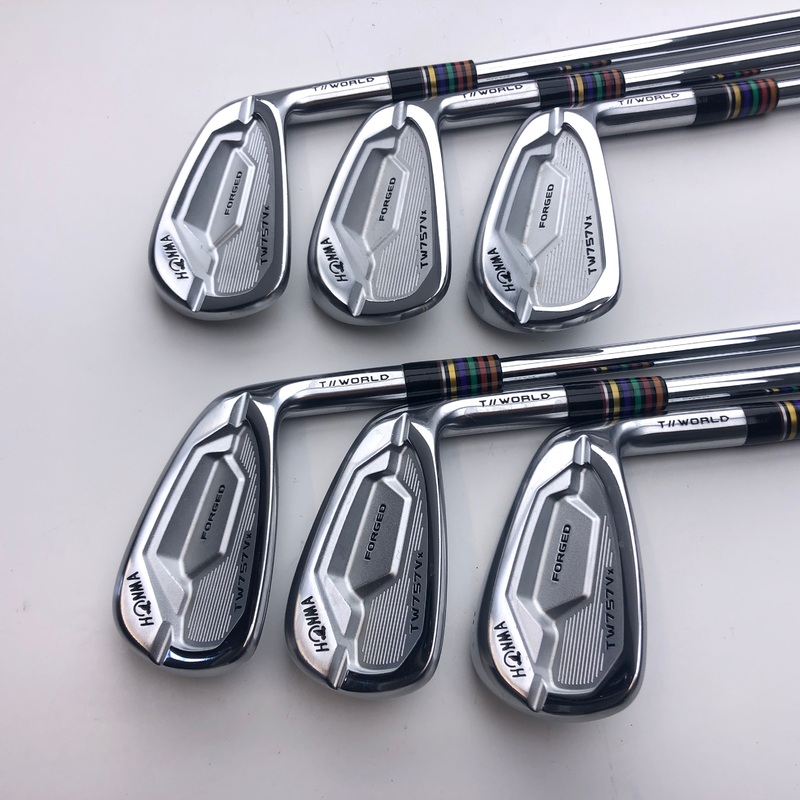 Used Honma TW 757VX Iron Set / 5 – PW / X-Stiff Flex
