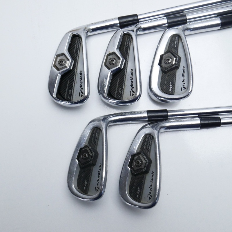 Used TaylorMade Tour Preferred CB & MC 2011 Combo Iron Set / 6 – PW / Stiff Flex