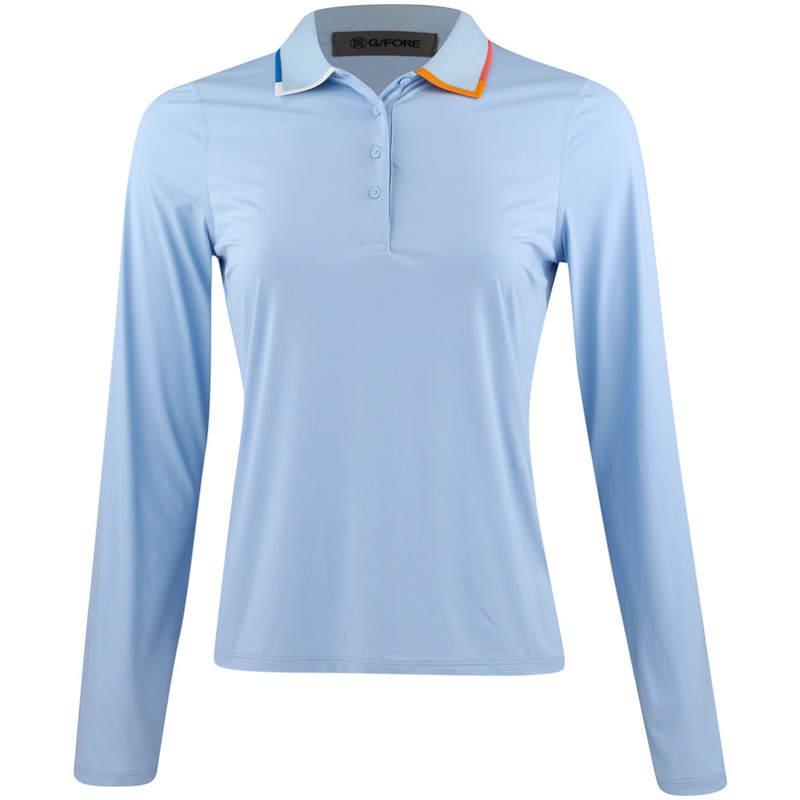 Women’s Silky Tech Nylon Long Sleeve Polo