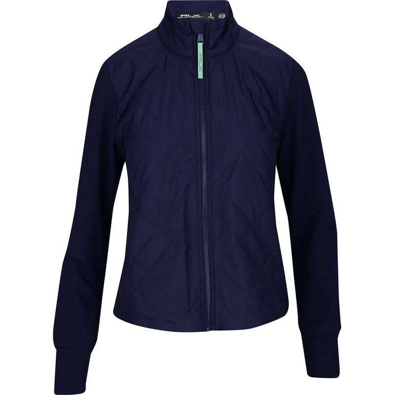 Women’s Techy Terry Jacket|Refined Navy/Course Green|Oxford Blue|X-Small|Small|Medium
