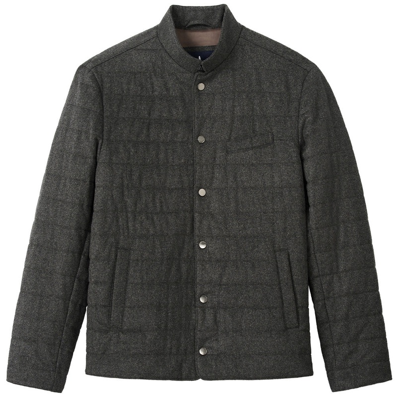 Alessio Quilted Jacket|Charcoal|Small|Medium|Large|X-Large|XX-Large