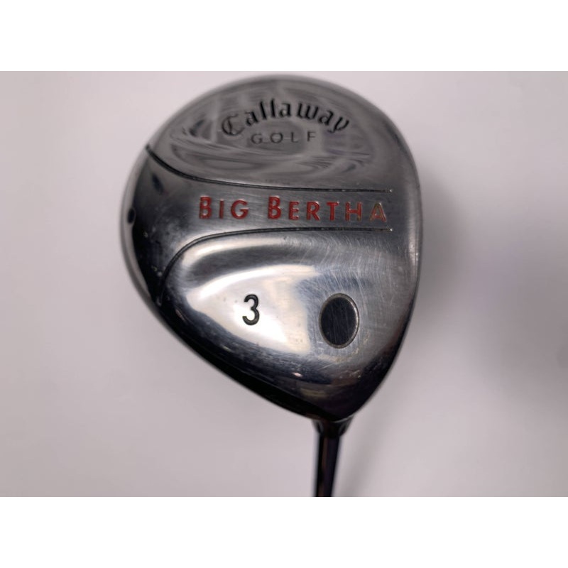 Callaway Big Bertha 2004 3 Fairway Wood 15* Big Bertha Uniflex Steel Mens RH