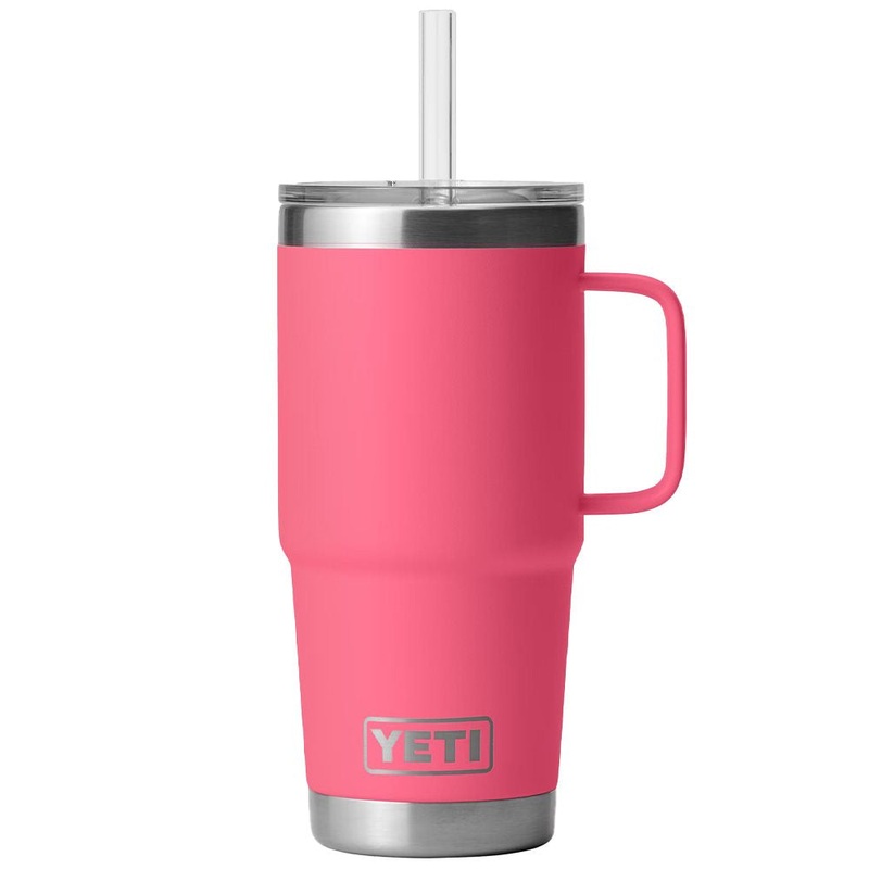 Rambler 25 oz Straw Mug|Tropical Pink