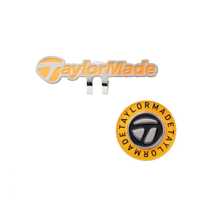 TAYLORMADE Circle T Cap Ball Marker (Orange)