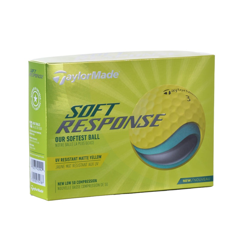 TAYLORMADE Soft Response (2022) (Yellow) Golf Ball