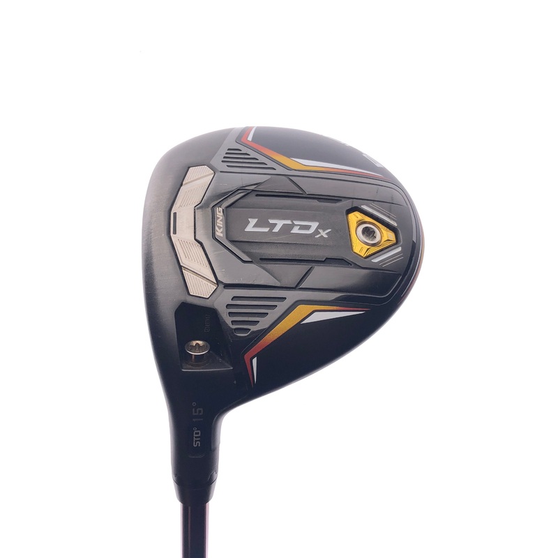 Used Cobra LTDx 3 Fairway Wood / 15 Degrees / X-Stiff Flex / Left-Handed