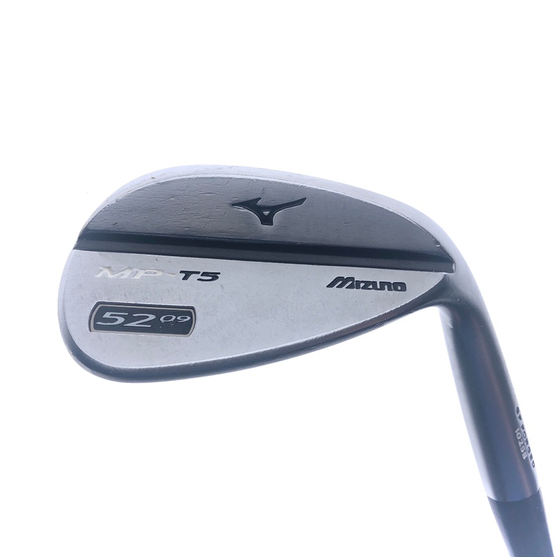 Used Mizuno MP T5 White Satin Gap Wedge / 52.0 Degrees / X-Stiff Flex