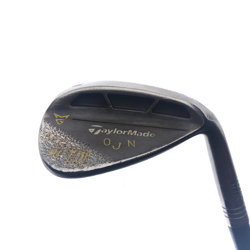 Used TaylorMade Milled Grind HI-TOE Lob Wedge / 58.0 Degrees / Wedge Flex