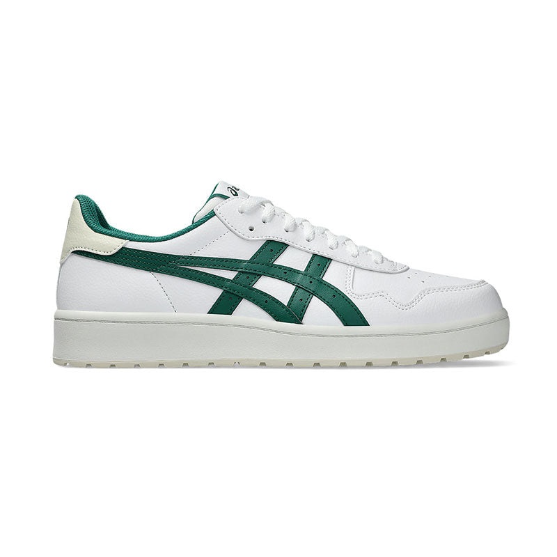 ASICS Japan S Golf Men’s Spikeless Shoes (White/Green)