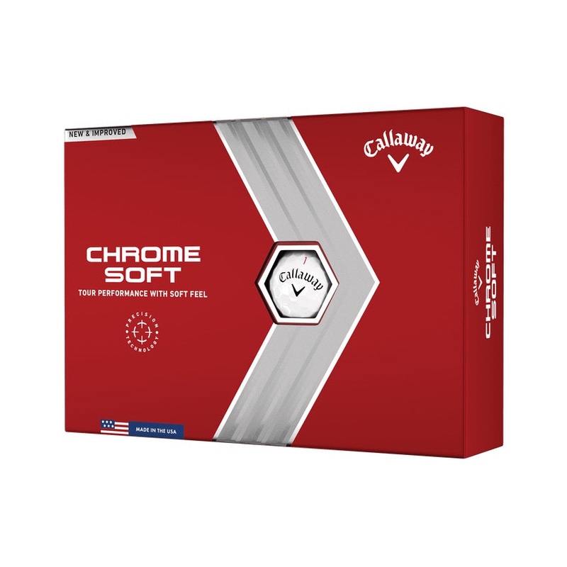 Callaway Chrome Soft Golf Balls ’22 – Dozen