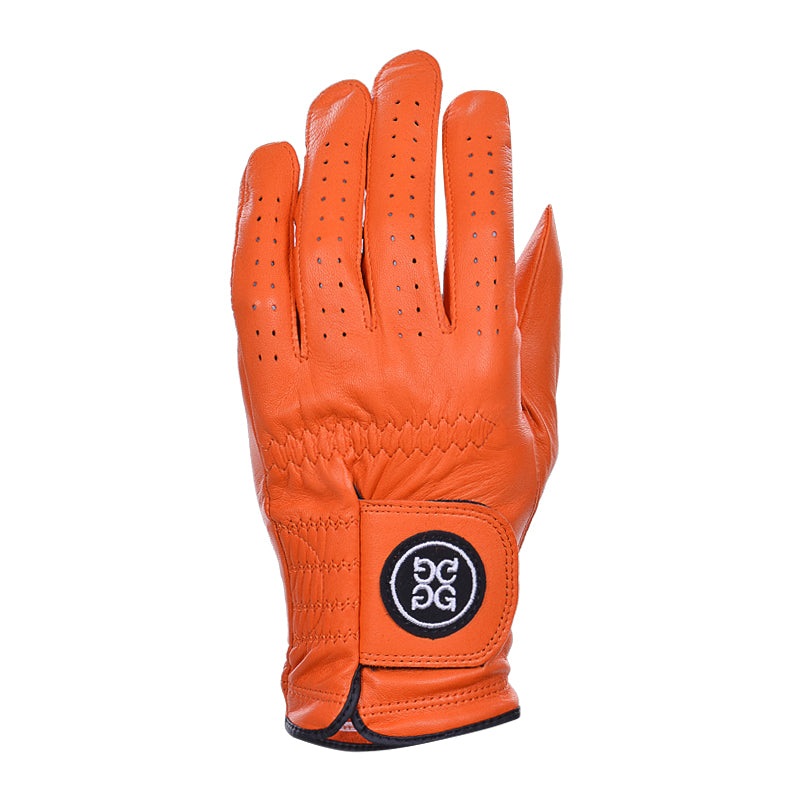 GFORE Collection Men’s Leather Glove (Tangerine)