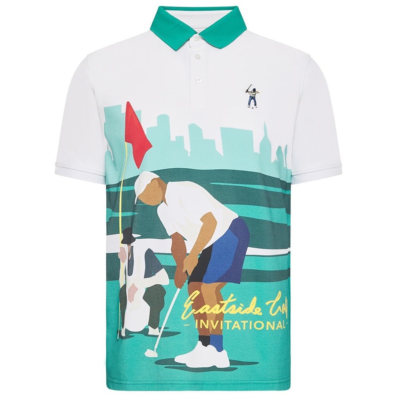 Graphic Pique Polo|Multi Color|X-Small|Small|Medium|Large|X-Large|XX-Large|XXX-Large