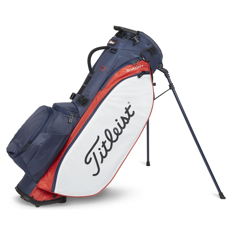 NEW Titleist Players 5 Stadry Navy/Red/White Bag