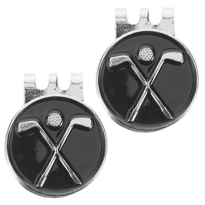 Portable Golf Hat Clip with Ball Markers  Durable and Convenient Golf Accessory for Men and Women