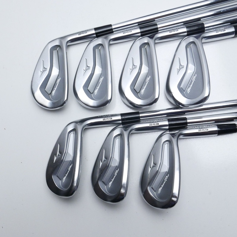 Used Mizuno Pro 243 Iron Set / 5 – PW + GW / Stiff Flex