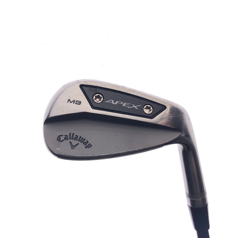 Used TOUR ISSUE Callaway Apex MB 24 Raw 9 Iron / X-Stiff Flex