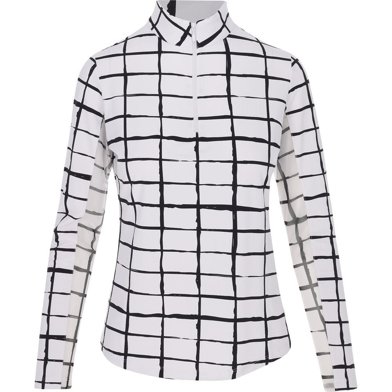 Women’s Cordova Print Long Sleeve Mock Neck Top