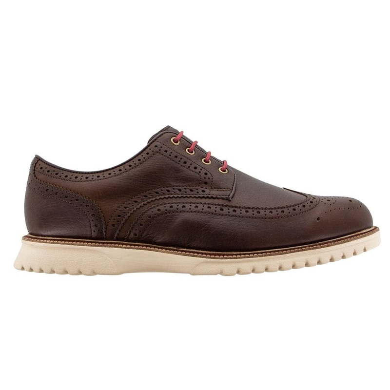Club Casuals Wing Tip Spikeless Golf Shoes