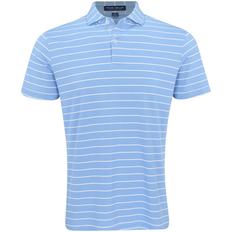 Coda Performance Mesh Polo|Fountain Blue|White|Navy|Small|Medium|Large|X-Large