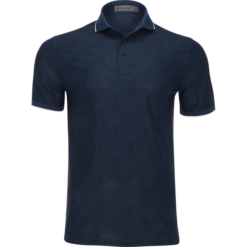 Fingerprint Tech Pique Polo|Deep Sea|Small|XX-Large
