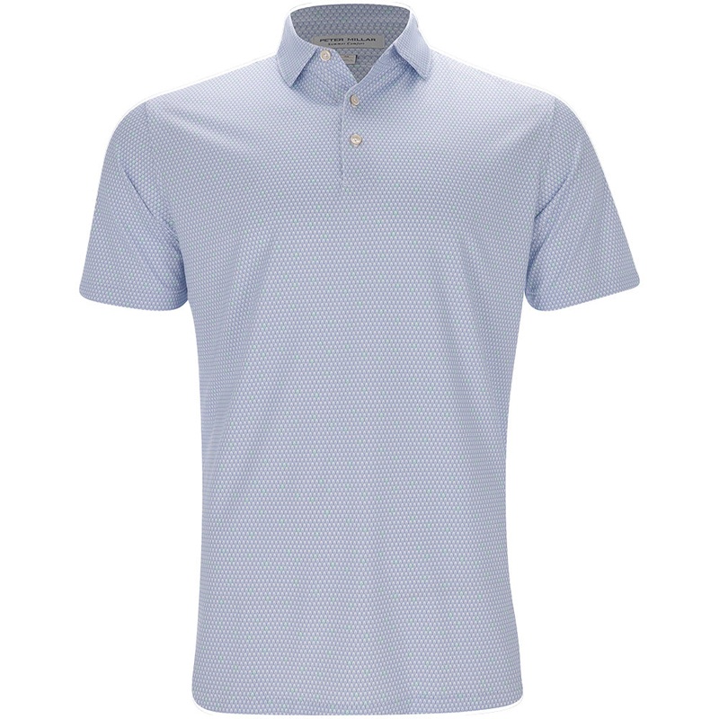 Geo Skull Performance Jersey Polo