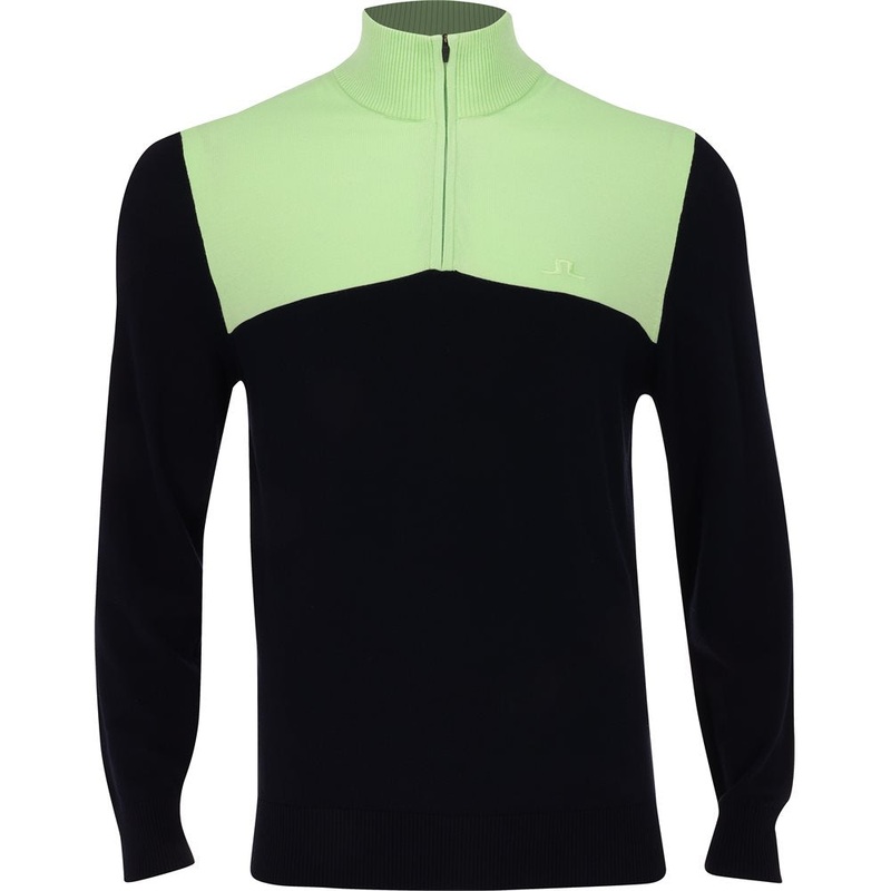 Jeff Knitted 1/2 Zip Sweater|JL Navy|Oil Green|Medium|Large|X-Large