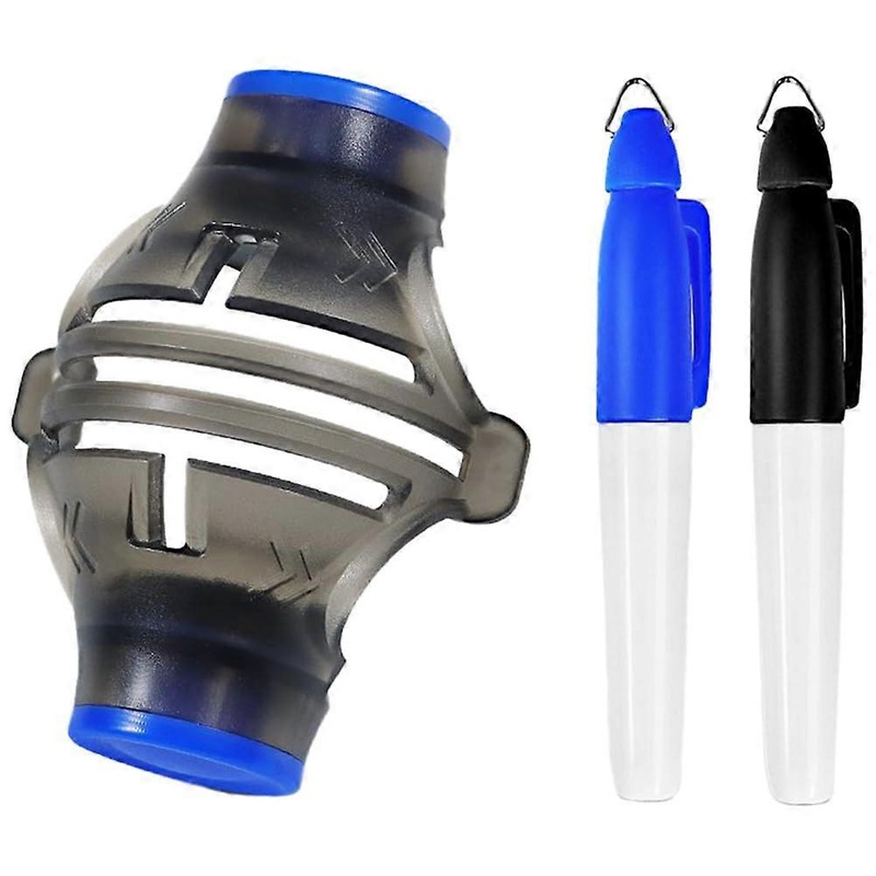Rotation Golf Line Marker Drawing Marker Alignment Placement Tool Golf Line Marker Marking Pen Ref: 2452