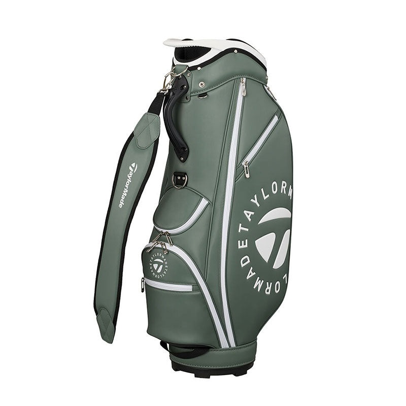 TAYLORMADE Circle Logo Cart Bag (Acid Green)