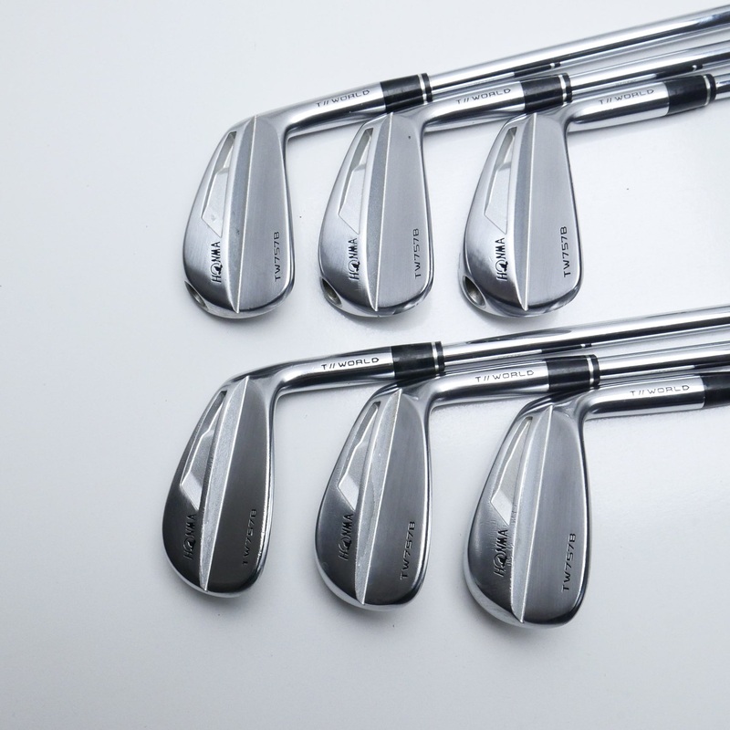 Used Honma TW757 B Iron Set / 5 – PW / Stiff Flex