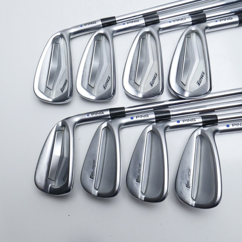 Used Ping i210 & iBlade Combo Iron Set / 3 – PW / X-Stiff Flex