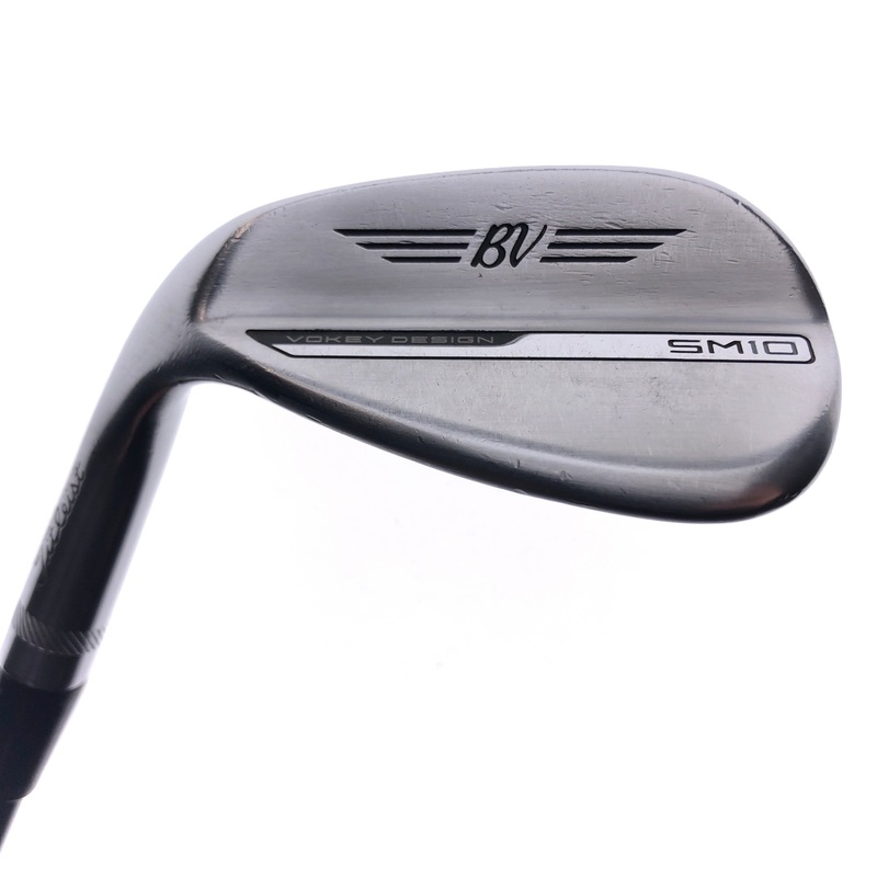 Used Titleist Vokey SM10 Tour Chrome Sand Wedge / 56 Deg / Regular / Left-Handed