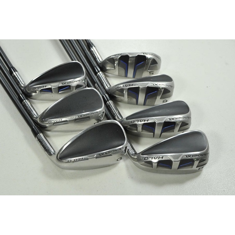 Cleveland Halo XL Full-Face 5-PW,DW Iron Set Senior Flex Right Graphite # 203359