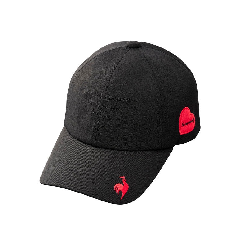 LE COQ SPORTIF GOLF Heart Motif Women’s Cap (Black)