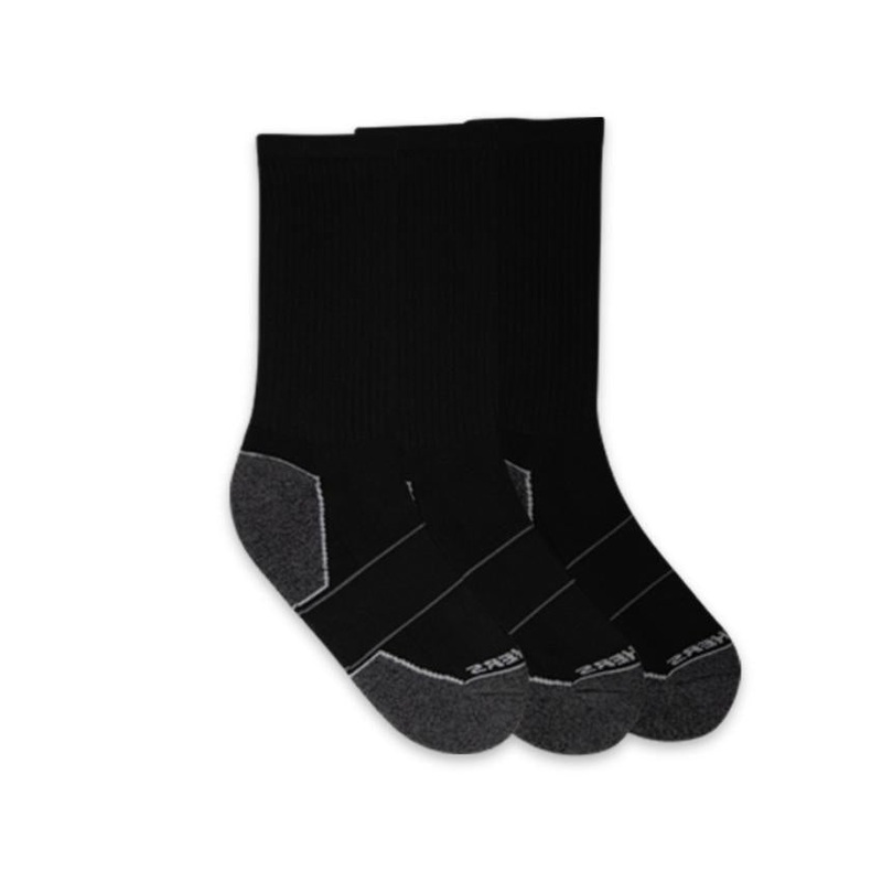 Skechers Mens 3PK Extended Terry Work Crew Socks
