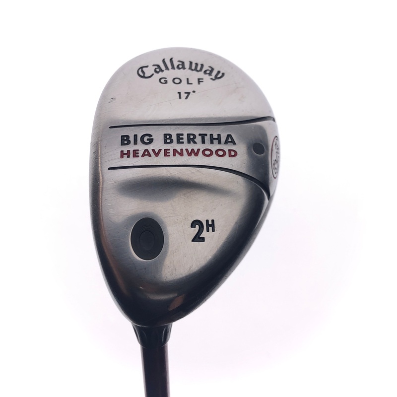 Used Callaway Big Bertha Heavenwood 2 Hybrid / 17 Deg / Regular / Left-Handed